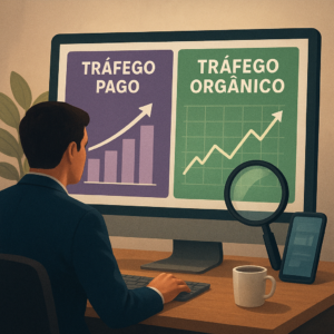 Tráfego pago vs. tráfego orgânico: qual escolher primeiro